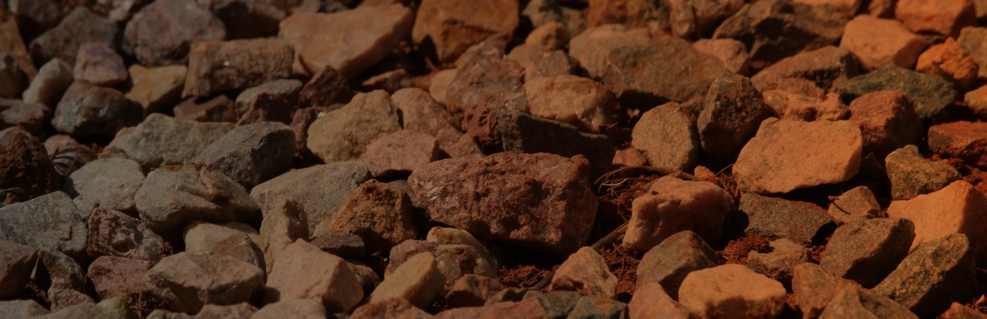 rock hammering breadcrumb
